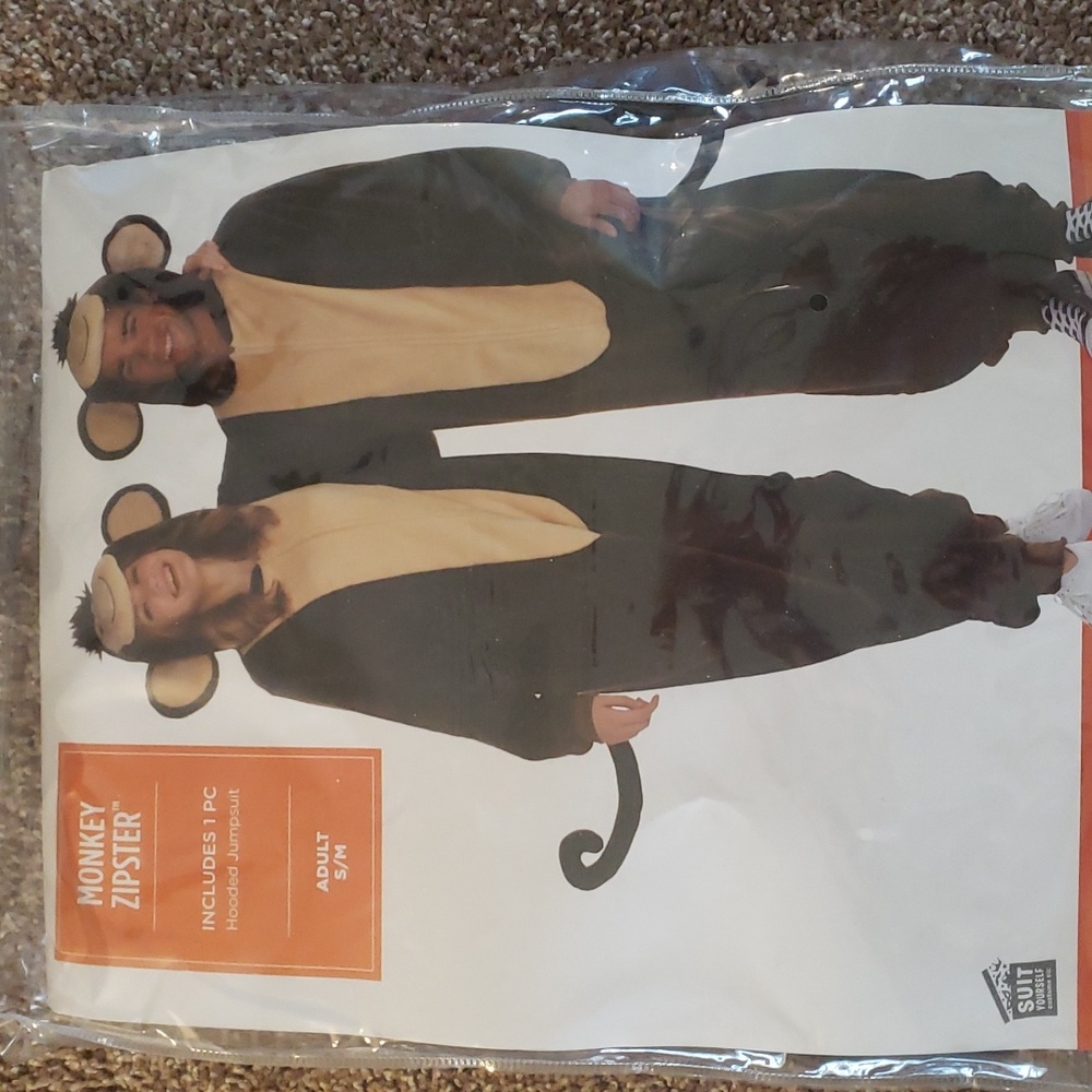 Monkey Zipster Costume